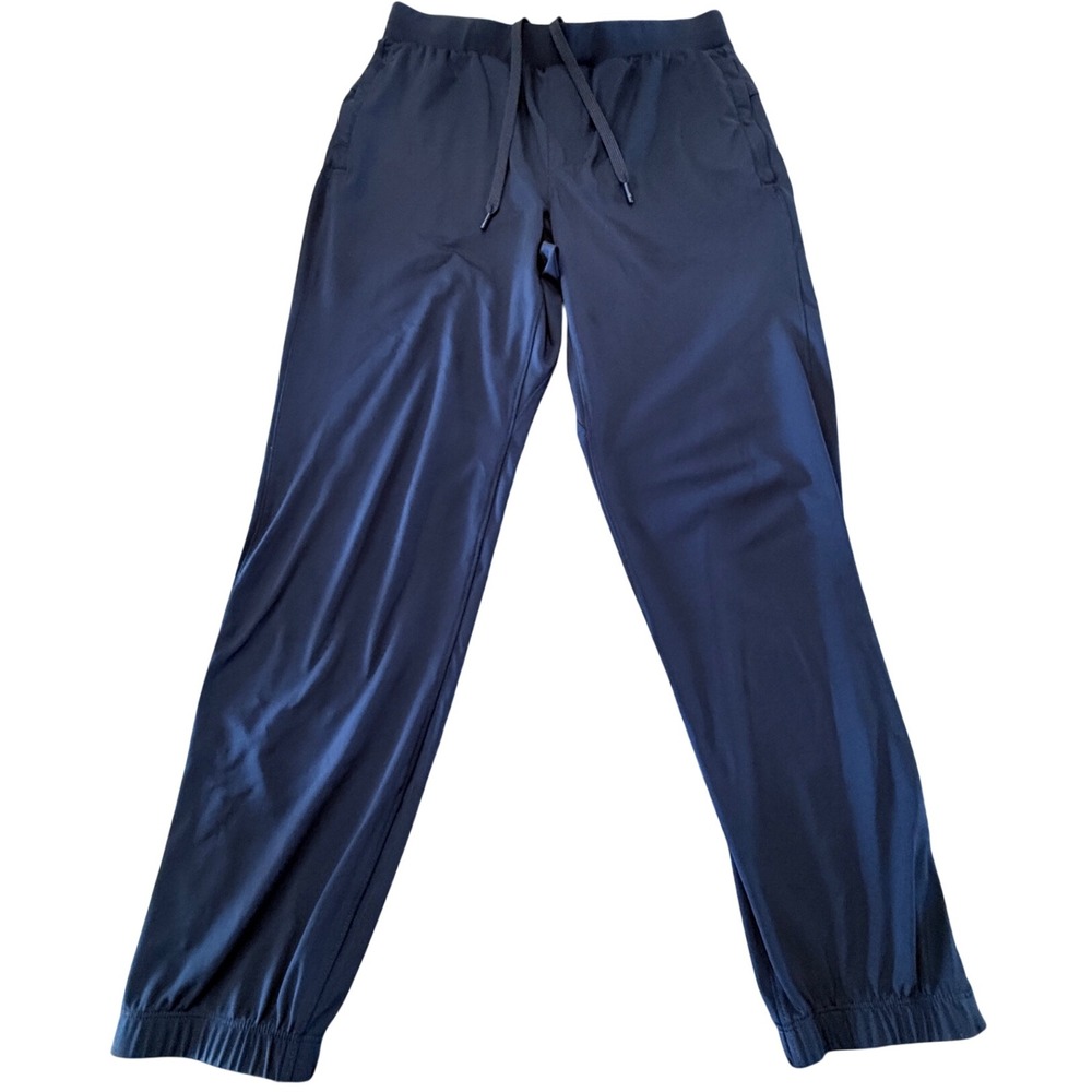 Mondetta Outdoor Project Navy Blue Active Joggers Mens Medium Zip Pockets Ankle‎